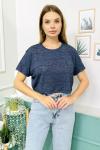 156673 Ince Triko Kumas Crop Tshirt